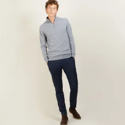 Maison Montagut Pull En Cachemire Col Zippe - Blaise><noscript><img width=