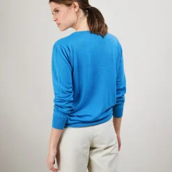 Maison Montagut Pull En Cachemire Lin - Blondie><noscript><img width=