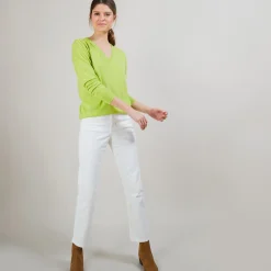 Maison Montagut Pull En Cachemire Lin - Blondie><noscript><img width=