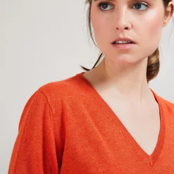 Maison Montagut Pull En Cachemire Lin - Blondie><noscript><img width=