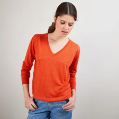 Maison Montagut Pull En Cachemire Lin - Blondie><noscript><img width=