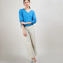 Maison Montagut Pull En Cachemire Lin - Blondie><noscript><img width=