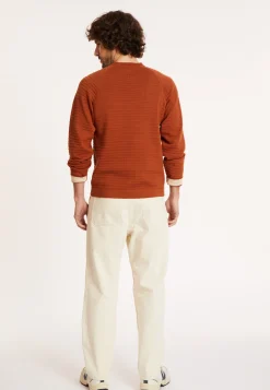 Maison Montagut Pull En Coton Manches Raglan - Dwight><noscript><img width=