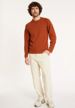 Maison Montagut Pull En Coton Manches Raglan - Dwight><noscript><img width=