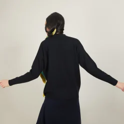 Maison Montagut Pull En Laine Boutons Epaule - Gipsy><noscript><img width=