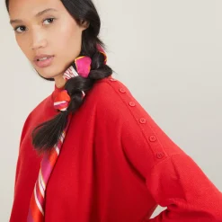 Maison Montagut Pull En Laine Boutons Epaule - Gipsy><noscript><img width=