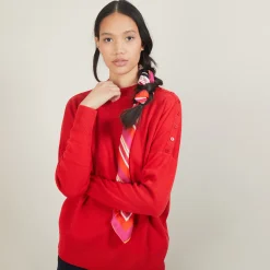 Maison Montagut Pull En Laine Boutons Epaule - Gipsy><noscript><img width=