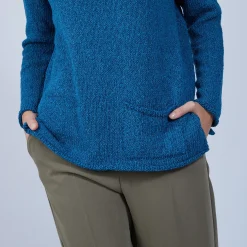 Maison Montagut Pull En Laine Et Soie Poche Avant - Bajira><noscript><img width=