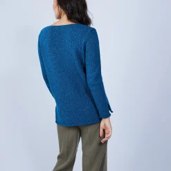 Maison Montagut Pull En Laine Et Soie Poche Avant - Bajira><noscript><img width=