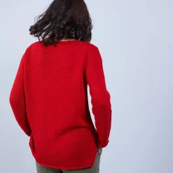 Maison Montagut Pull En Laine Et Soie Poche Avant - Bajira><noscript><img width=