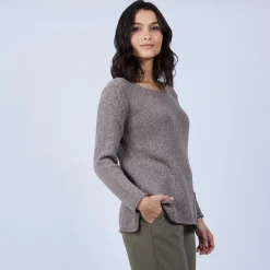 Maison Montagut Pull En Laine Et Soie Poche Avant - Bajira><noscript><img width=