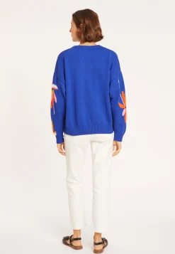 Maison Montagut Pull Fantaisie En Coton Bio - Mariane><noscript><img width=