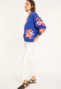 Maison Montagut Pull Fantaisie En Coton Bio - Mariane><noscript><img width=