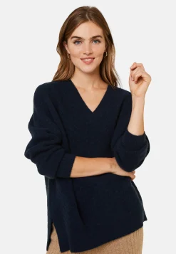 Maison Montagut Pull Fentes Jeux De Points Cachemire - Giulia><noscript><img width=