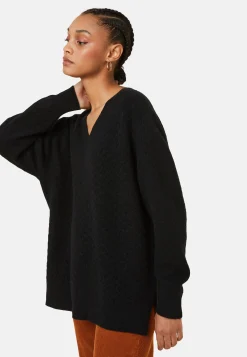 Maison Montagut Pull Fentes Jeux De Points Cachemire - Giulia><noscript><img width=