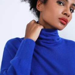 Maison Montagut Pull Large En Cachemire Col Roule - Bouda><noscript><img width=