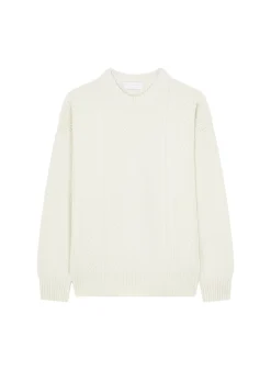 Maison Montagut Pull Maille Gaufree En Laine Et Cachemire - Fall><noscript><img width=