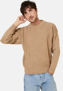 Maison Montagut Pull Maille Gaufree En Laine Et Cachemire - Fall><noscript><img width=