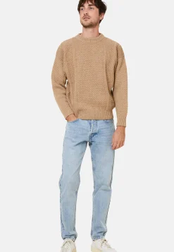 Maison Montagut Pull Maille Gaufree En Laine Et Cachemire - Fall><noscript><img width=