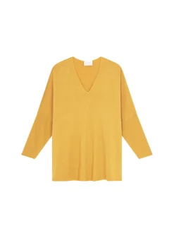 Maison Montagut Pull Manches Chauve-Souris En Laine Merinos - Boxe><noscript><img width=