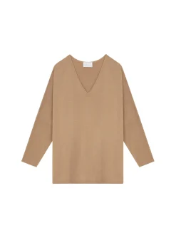 Maison Montagut Pull Manches Chauve-Souris En Laine Merinos - Boxe><noscript><img width=