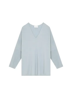 Maison Montagut Pull Manches Chauve-Souris En Laine Merinos - Boxe><noscript><img width=