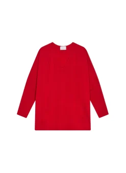 Maison Montagut Pull Manches Chauve-Souris En Laine Merinos - Boxe><noscript><img width=