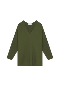 Maison Montagut Pull Manches Chauve-Souris En Laine Merinos - Boxe><noscript><img width=