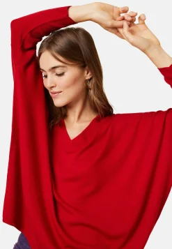 Maison Montagut Pull Manches Chauve-Souris En Laine Merinos - Boxe><noscript><img width=