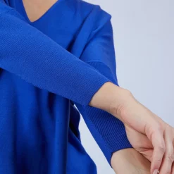 Maison Montagut Pull Manches Chauve-Souris En Laine Merinos - Boxe><noscript><img width=