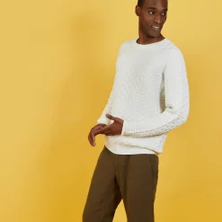 Maison Montagut Pull Manches Raglan En Coton Bio - Pepino><noscript><img width=