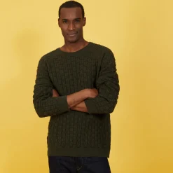 Maison Montagut Pull Manches Raglan En Coton Bio - Pepino><noscript><img width=