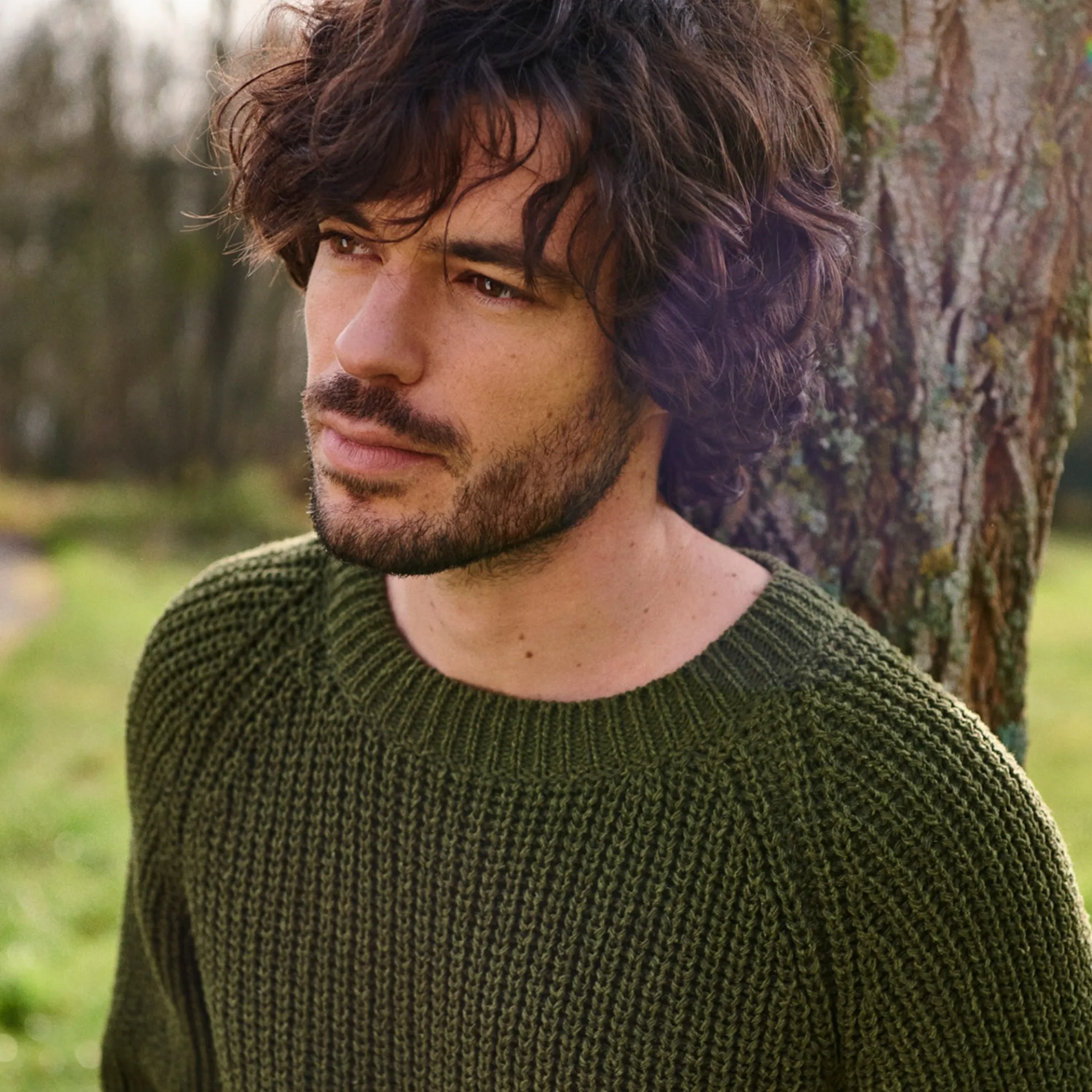 Maison Montagut Pull Manches Raglan En Soie Laine - Bolide>Homme Pulls