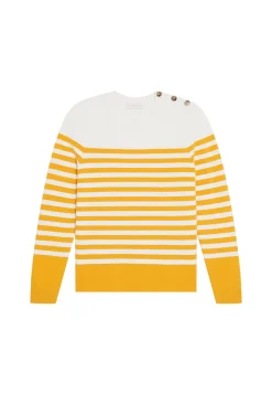 Maison Montagut Pull Mariniere En Coton - Dory>Homme Pulls