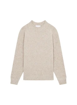 Maison Montagut Pull Ras De Cou Chine En Laine Melangee - Ferdinand><noscript><img width=