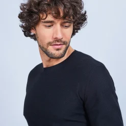 Maison Montagut Pull Ras Du Cou En Coton Cachemire - Hizoka><noscript><img width=