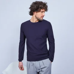 Maison Montagut Pull Ras Du Cou En Coton Cachemire - Hizoka><noscript><img width=