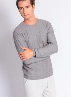 Maison Montagut Pull Ras Du Cou En Coton Cachemire - Hizoka><noscript><img width=