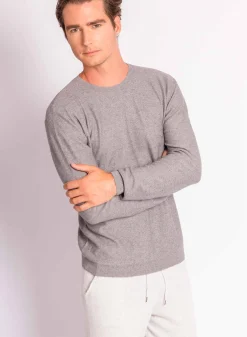 Maison Montagut Pull Ras Du Cou En Coton Cachemire - Hizoka><noscript><img width=