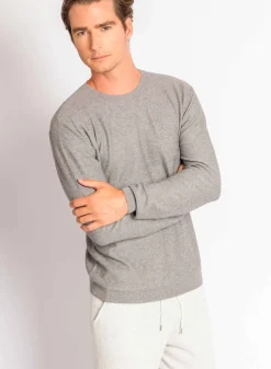 Maison Montagut Pull Ras Du Cou En Coton Cachemire - Hizoka><noscript><img width=