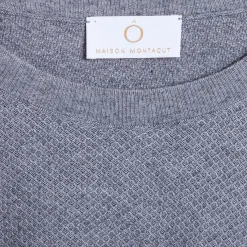 Maison Montagut Pull Ras Du Cou En Coton Cachemire - Hizoka><noscript><img width=