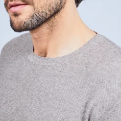 Maison Montagut Pull Ras Du Cou En Coton Cachemire - Hizoka><noscript><img width=