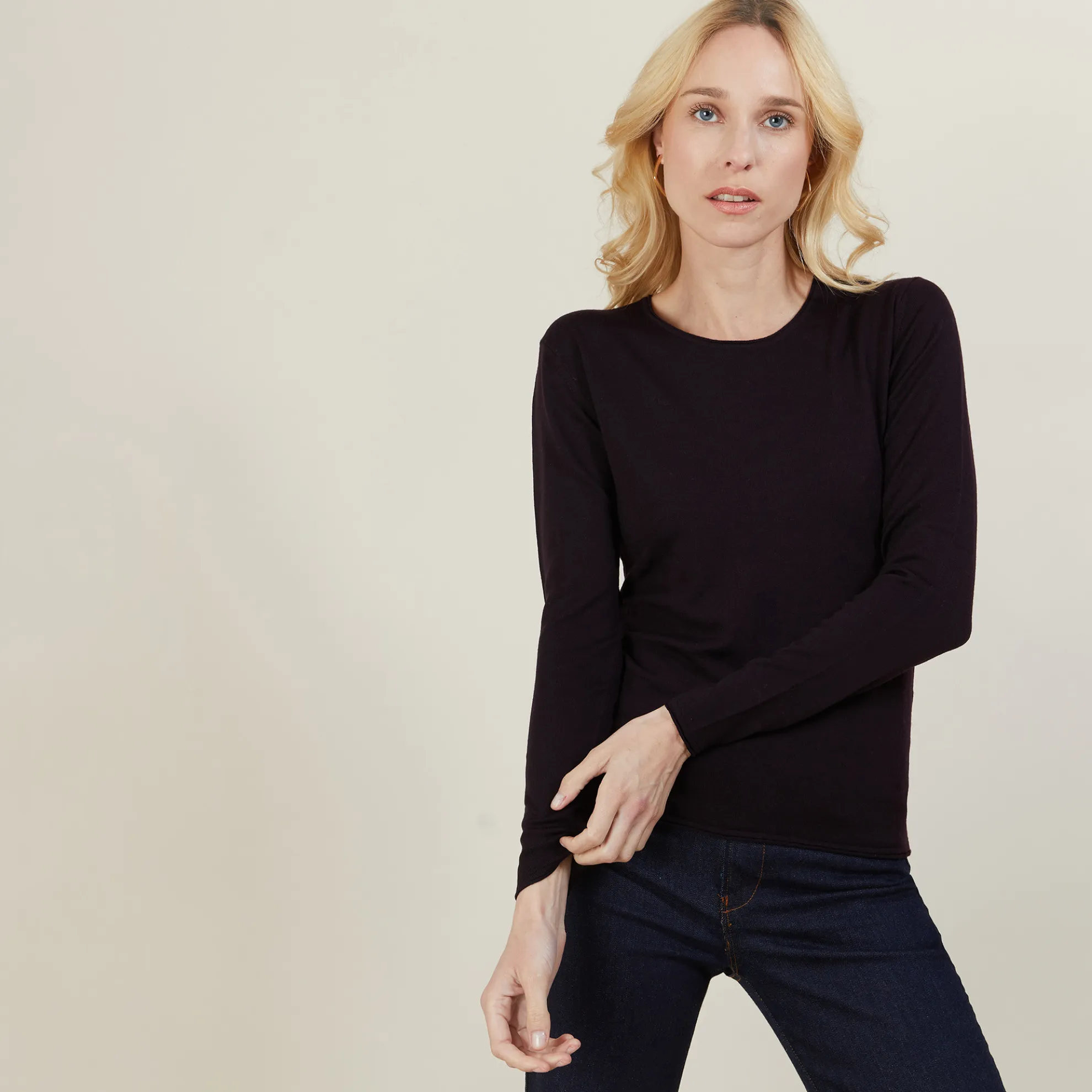 Maison Montagut Pull Ras Du Cou En Laine Bourse>Femme Pulls