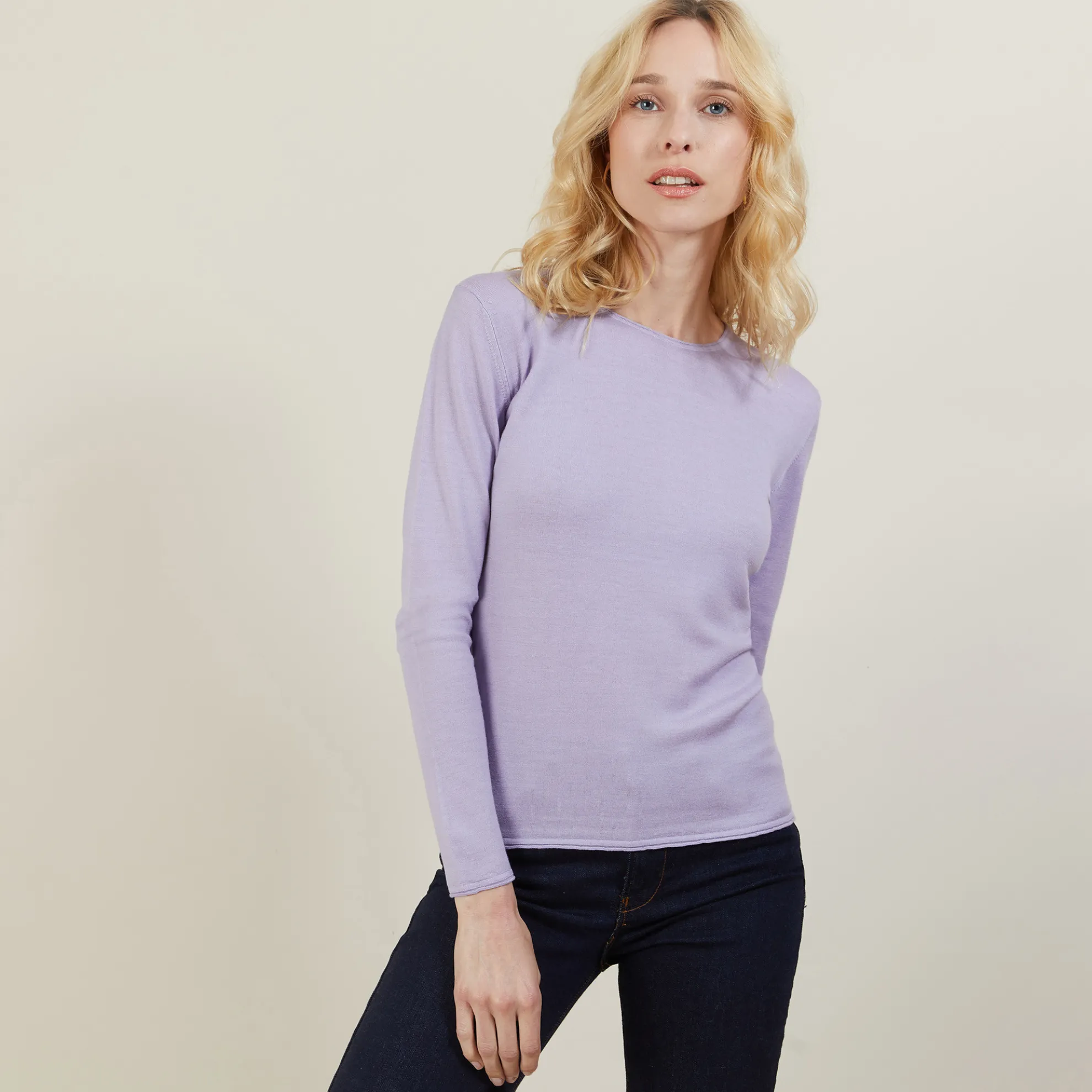 Maison Montagut Pull Ras Du Cou En Laine Bourse>Femme Pulls