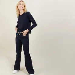 Maison Montagut Pull Ras Du Cou En Laine Bourse><noscript><img width=