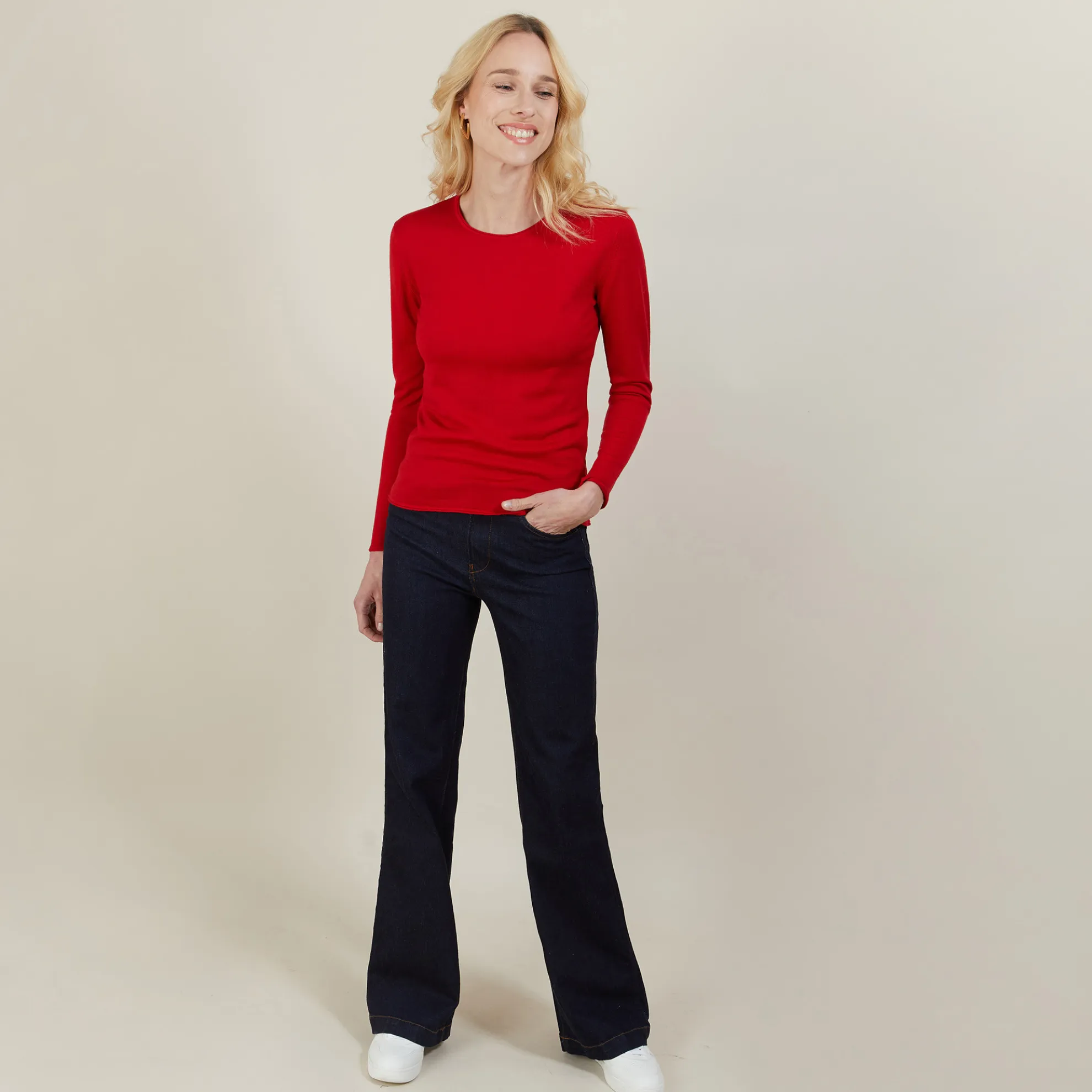 Maison Montagut Pull Ras Du Cou En Laine Bourse>Femme Pulls