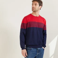 Maison Montagut Pull Raye En Cachemire Et Lin - Dalton><noscript><img width=