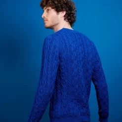 Maison Montagut Pull Torsade En Coton - Dublin><noscript><img width=