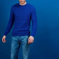 Maison Montagut Pull Torsade En Coton - Dublin><noscript><img width=