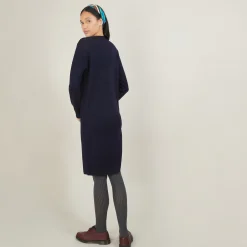 Maison Montagut Robe En Laine Boutons Epaule - Frankie><noscript><img width=